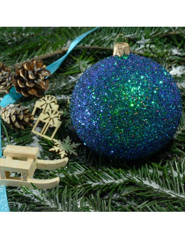 Zestaw bombki szklane 10cm - 4 sztuki...