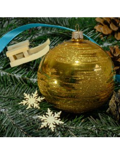 Zestaw bombki szklane 10cm - 4 sztuki zapakowane w... 2