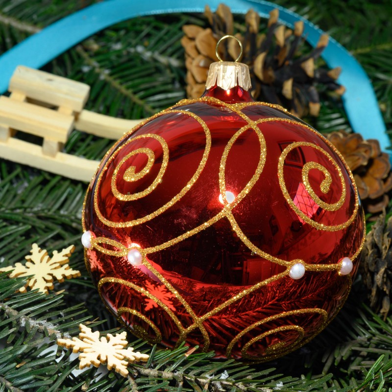 Zestaw prezentowy czterosztukowy  - Bombki...